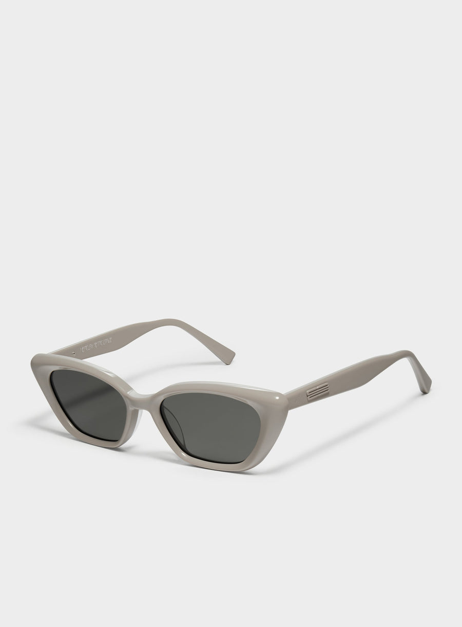 California in grey Korean Fashion cat-eye Sunglasses from the Burr Puzzle Collection by Mercury Retrograde