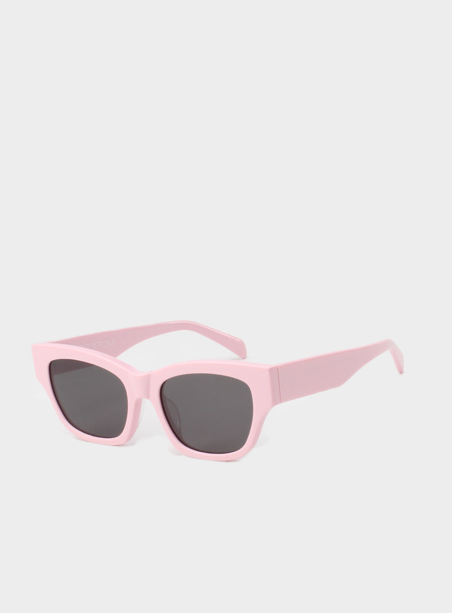Muse in pink Korean Fashion square Sunglasses from the Daydream Collection by Mercury Retrograde