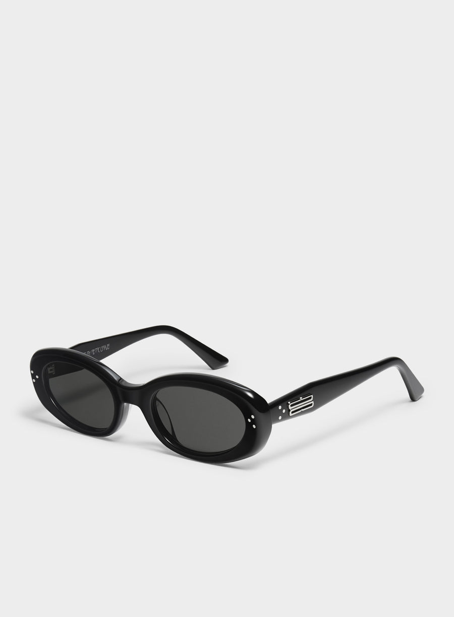 Breath in black Korean Fashion Sunglasses from the Burr Puzzle Collection by Mercury Retrograde