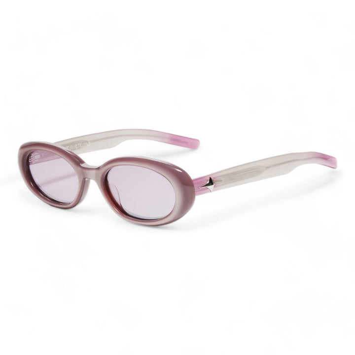 Crux in purple Korean Fashion round Sunglasses from the Galaxy Collection by Mercury Retrograde