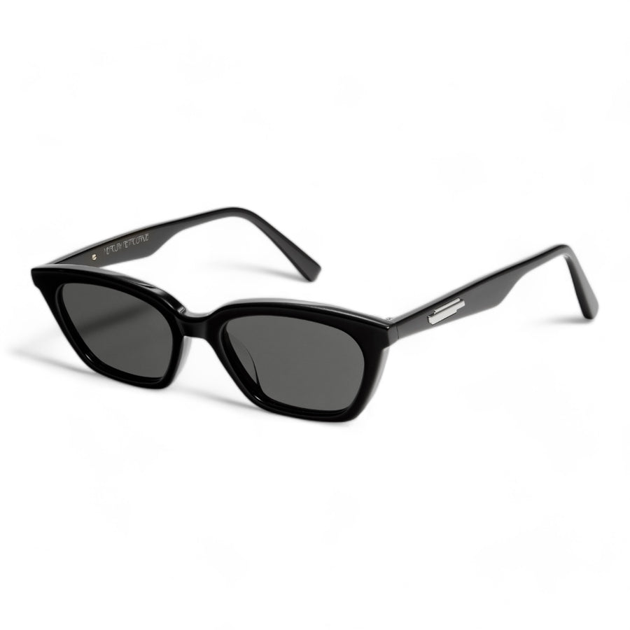 Lust in black Korean Fashion cat-eye Sunglasses from the Burr Puzzle Collection by Mercury Retrograde