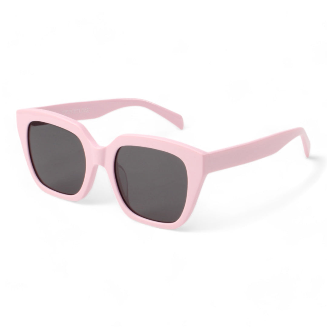 Muse in pink Korean Fashion square Sunglasses from the Daydream Collection by Mercury Retrograde